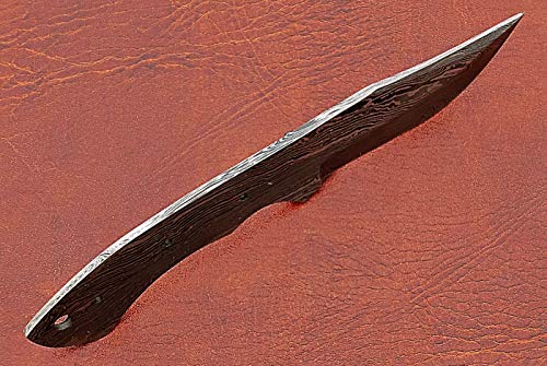 7.75 Inch Damascus Steel Skinning Knife Blade O5368