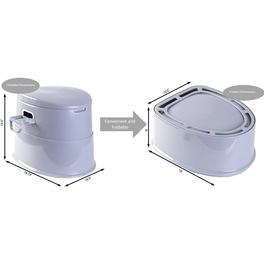 Folding Portable Travel Toilet I3893