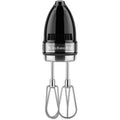 Onyx Black Hand Mixer with Beater and Whisk Attachments U213116