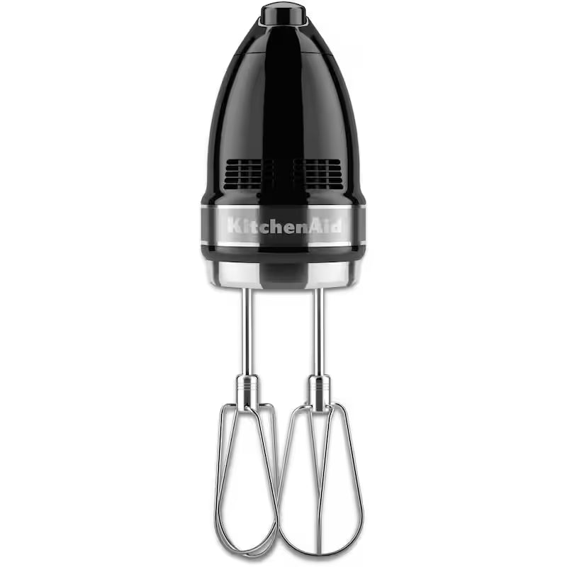Onyx Black Hand Mixer with Beater and Whisk Attachments U213116