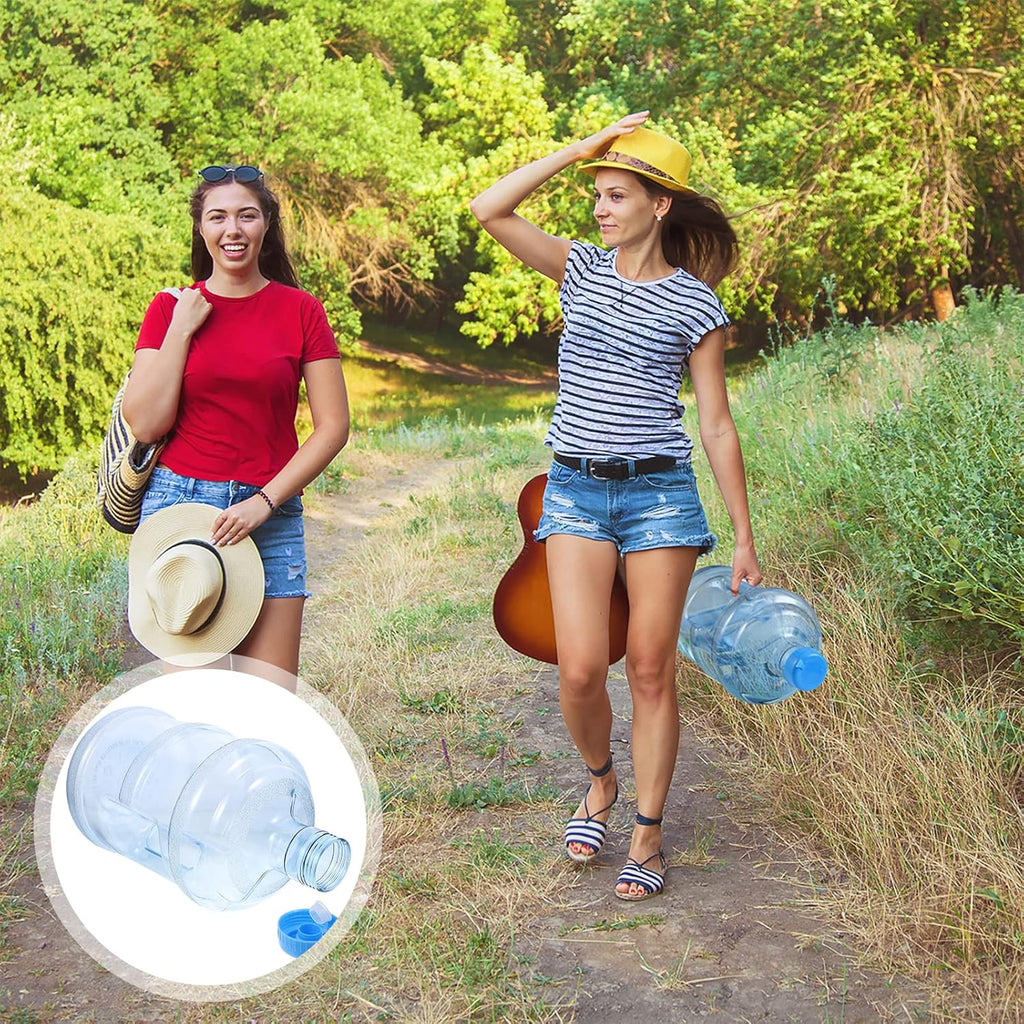 Plastic 5 Gallon Water Bottle with Cap PVC U74984