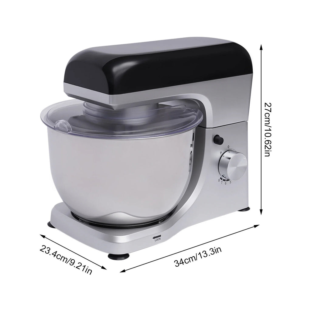 4.5L 1000W Electric Stand Mixer with Hook Attachments Z887447