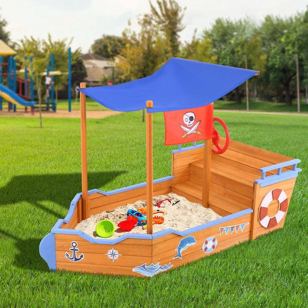 Boat Sand Pit with Canopy F2077