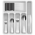 49-Piece Stainless Steel Silverware Set with Organizer O5008