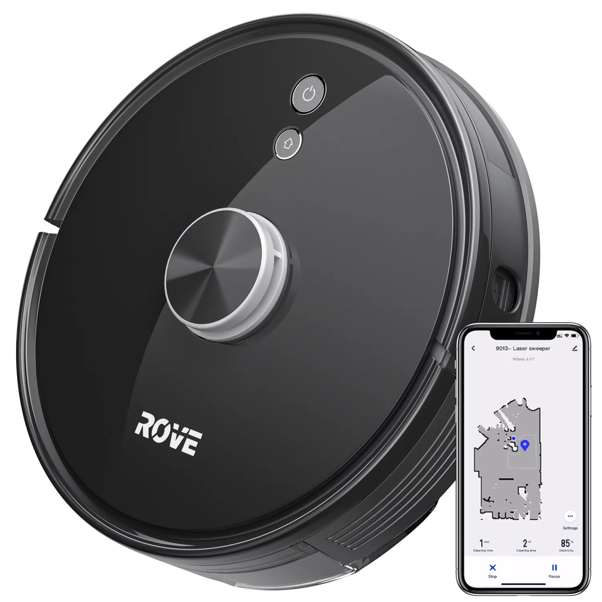 Robot Vacuum Cleaner 2000 Pa Suction E3607