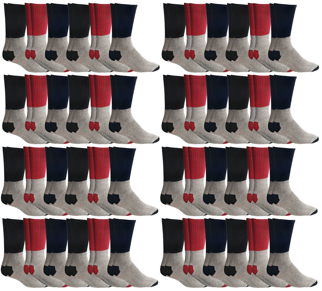 180 Pairs Thick Warm Winter Boot Socks, Size 10-13 B6490