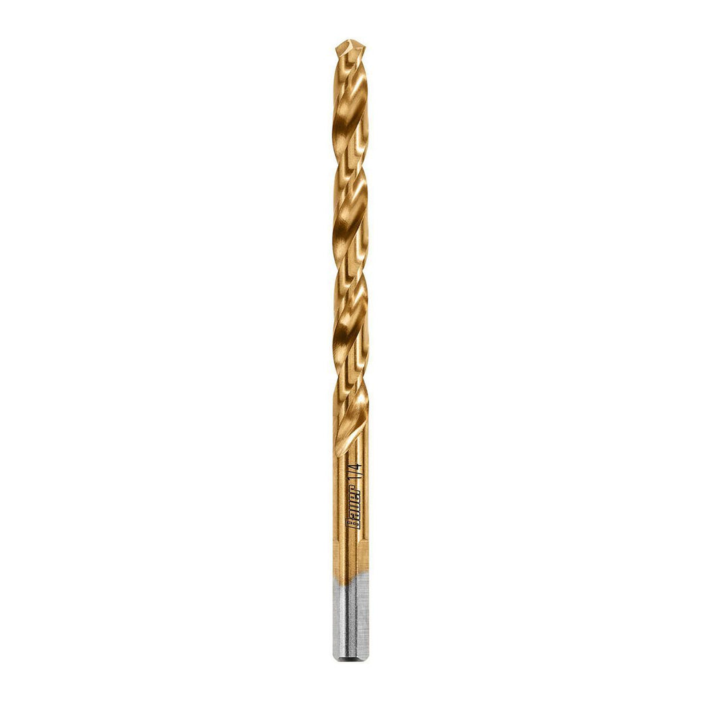 1/4 in. Titanium Drill Bit Set, 4 Piece N67867
