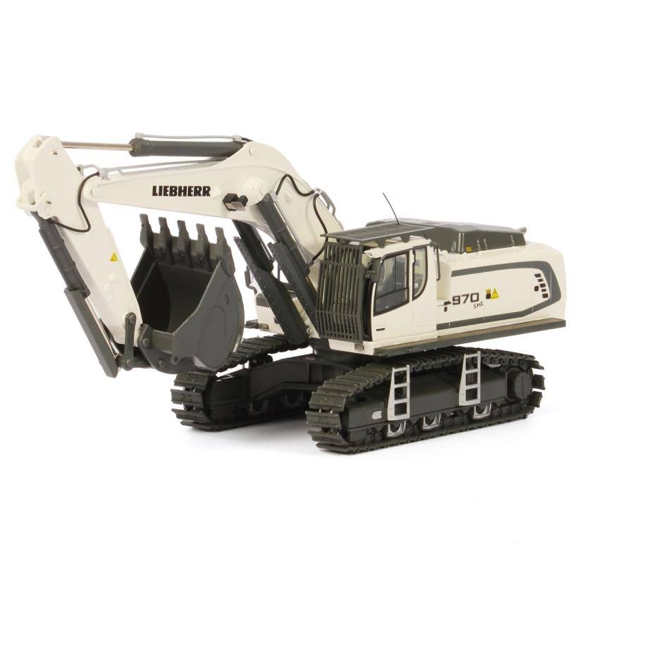 White 1/50 Diecast Hydraulic Excavator Model R83064