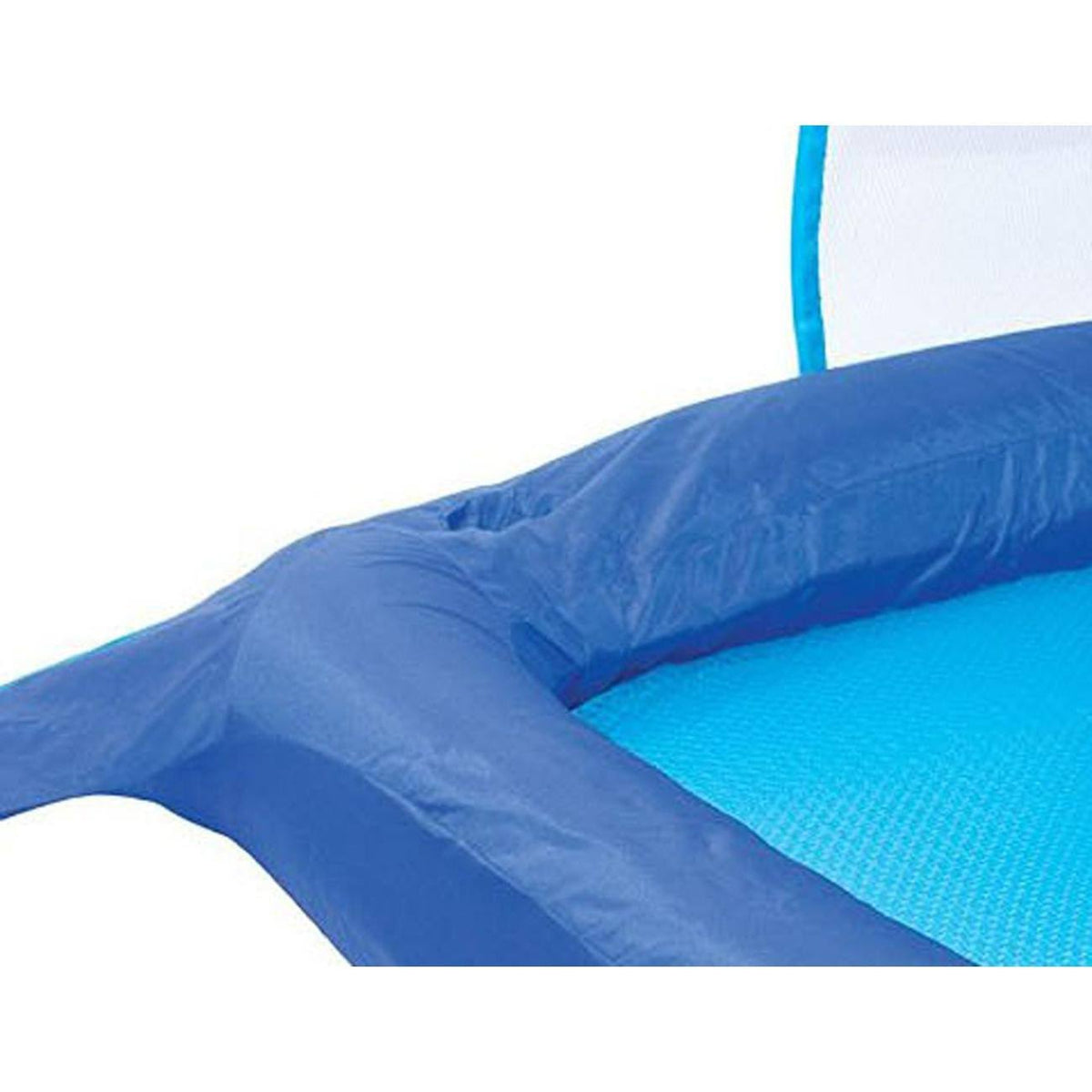 Blue 6 Pack Pool Lounge Chair with Sun Canopy A49846