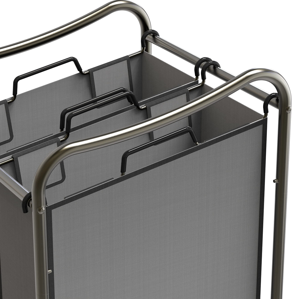 2 Bags Laundry Sorter Dark Grey C882