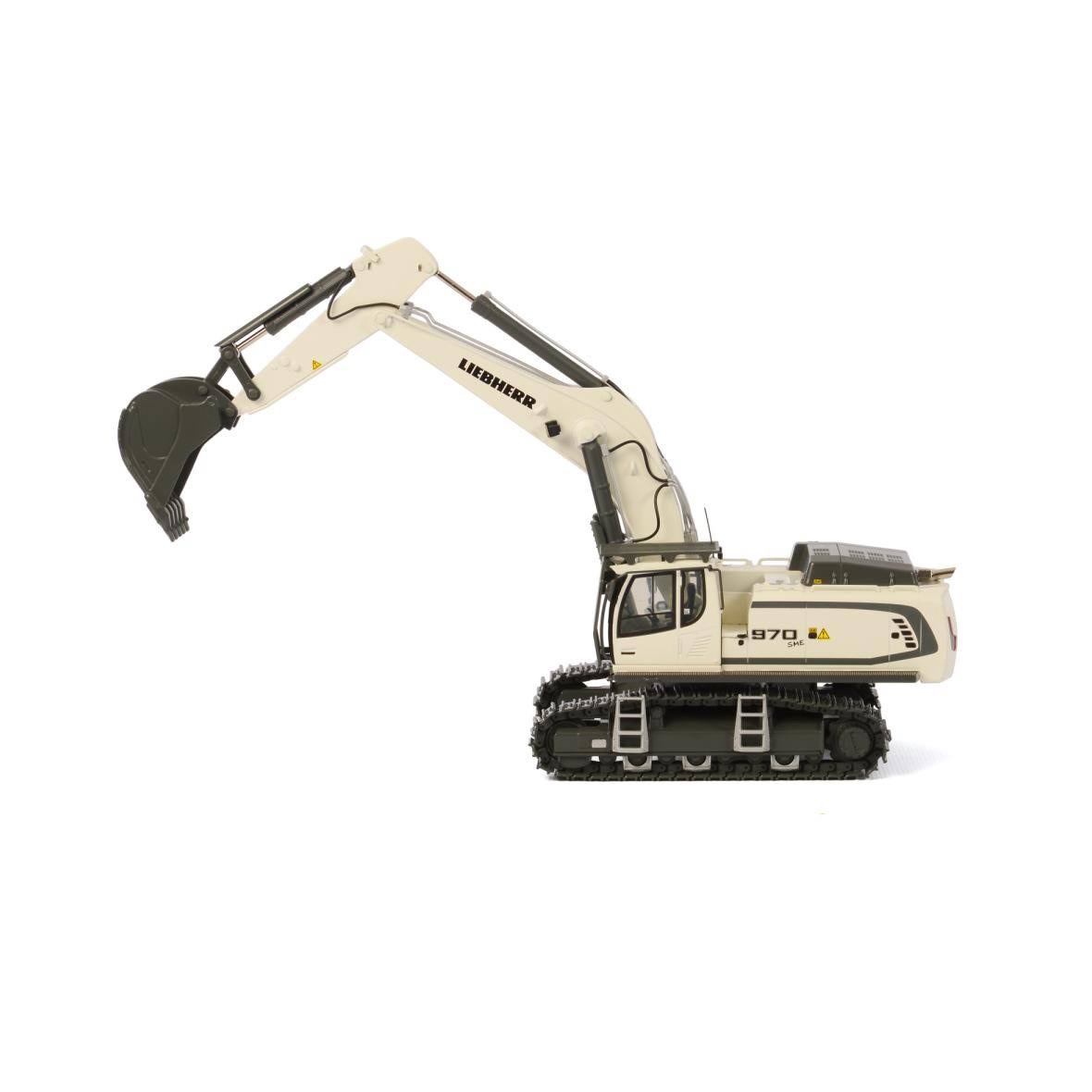 White 1/50 Diecast Hydraulic Excavator Model R83064