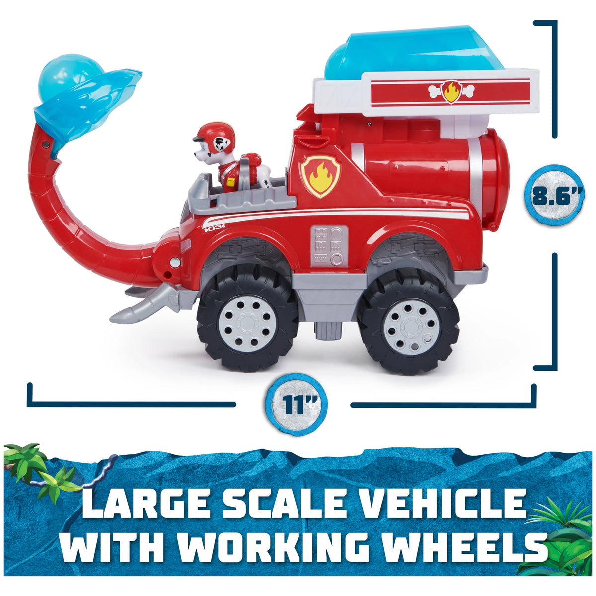 Elephant Firetruck with Figure S279248