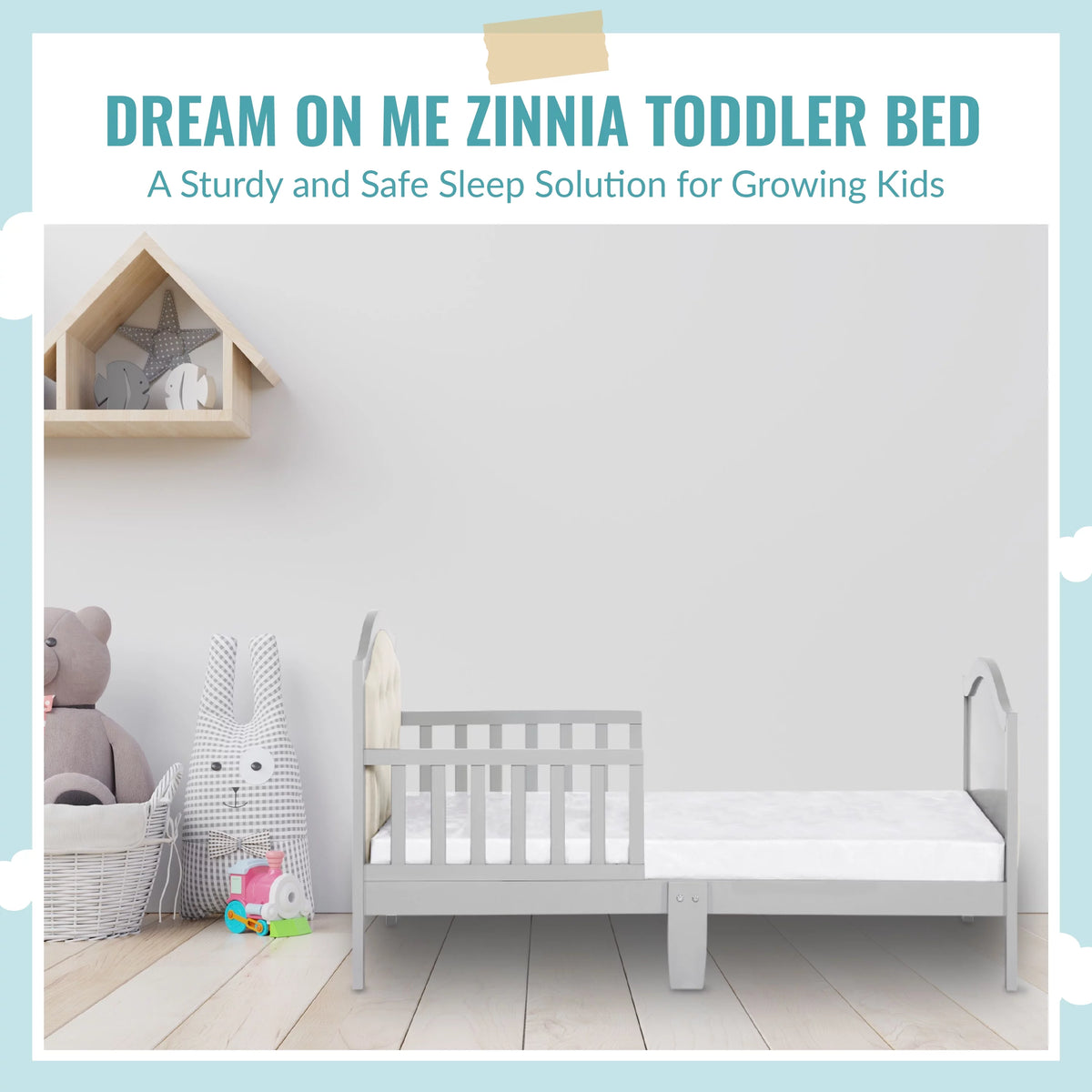 Grey Toddler Bed G381004