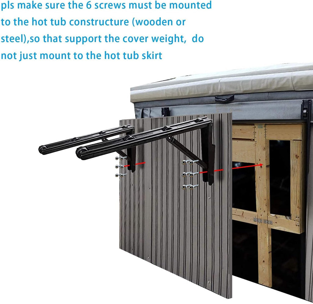 Hot Tub Cover Lifter Removal System Q11142