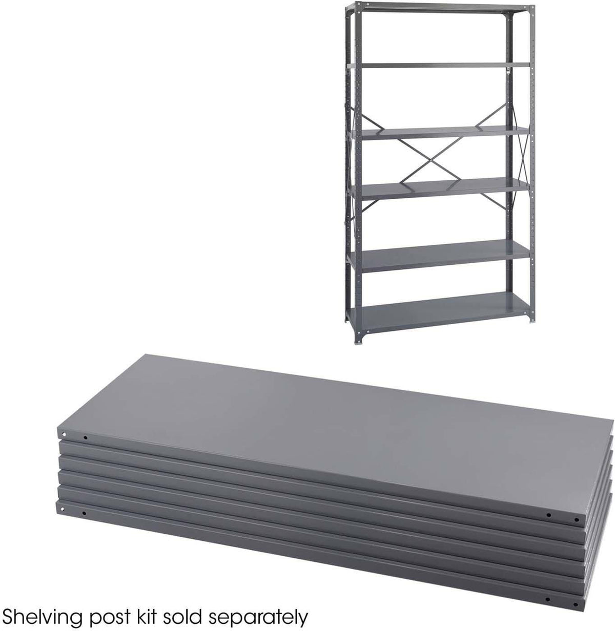 Industrial 6 Shelf Pack W550188