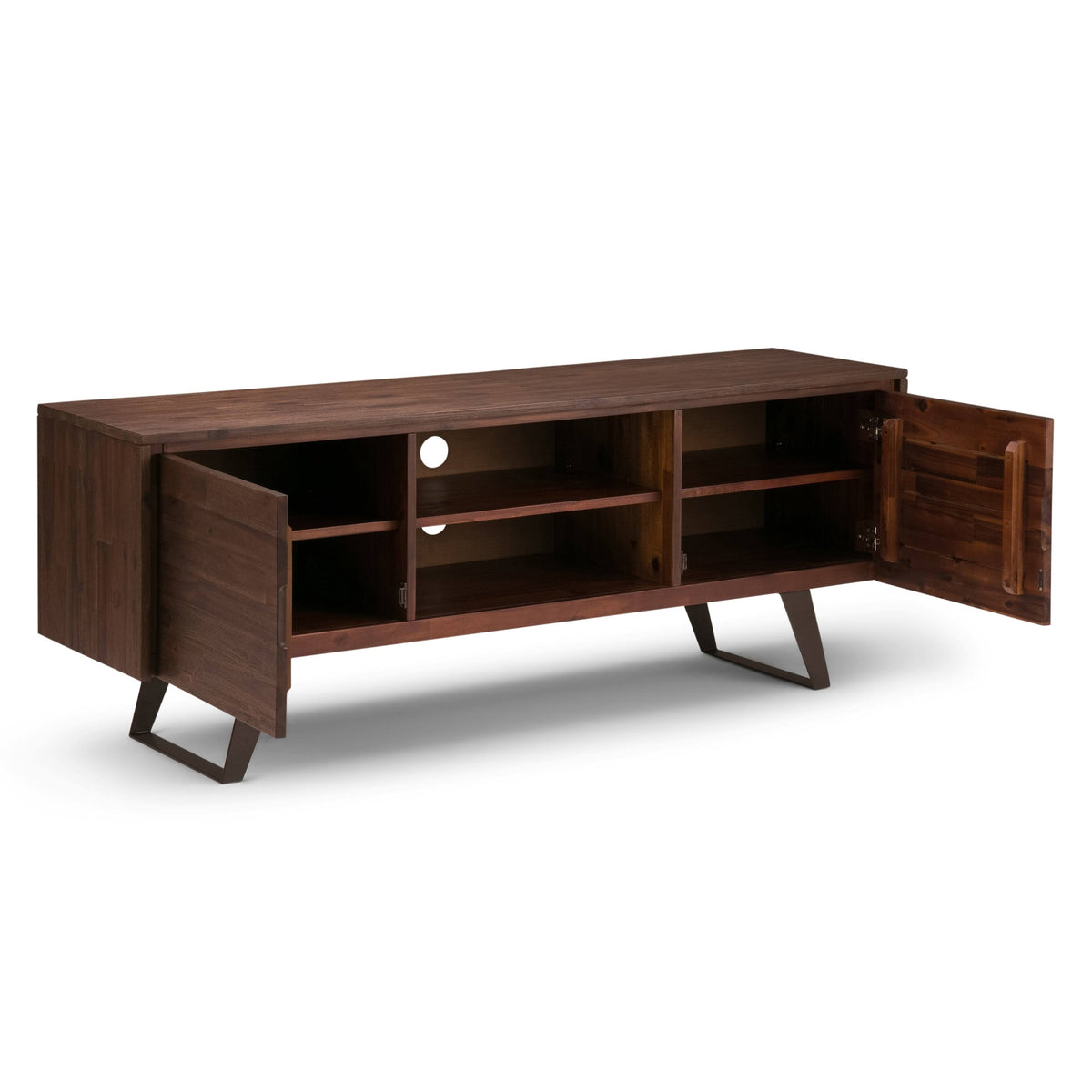 Solid Acacia Wood TV Media Stand Z590