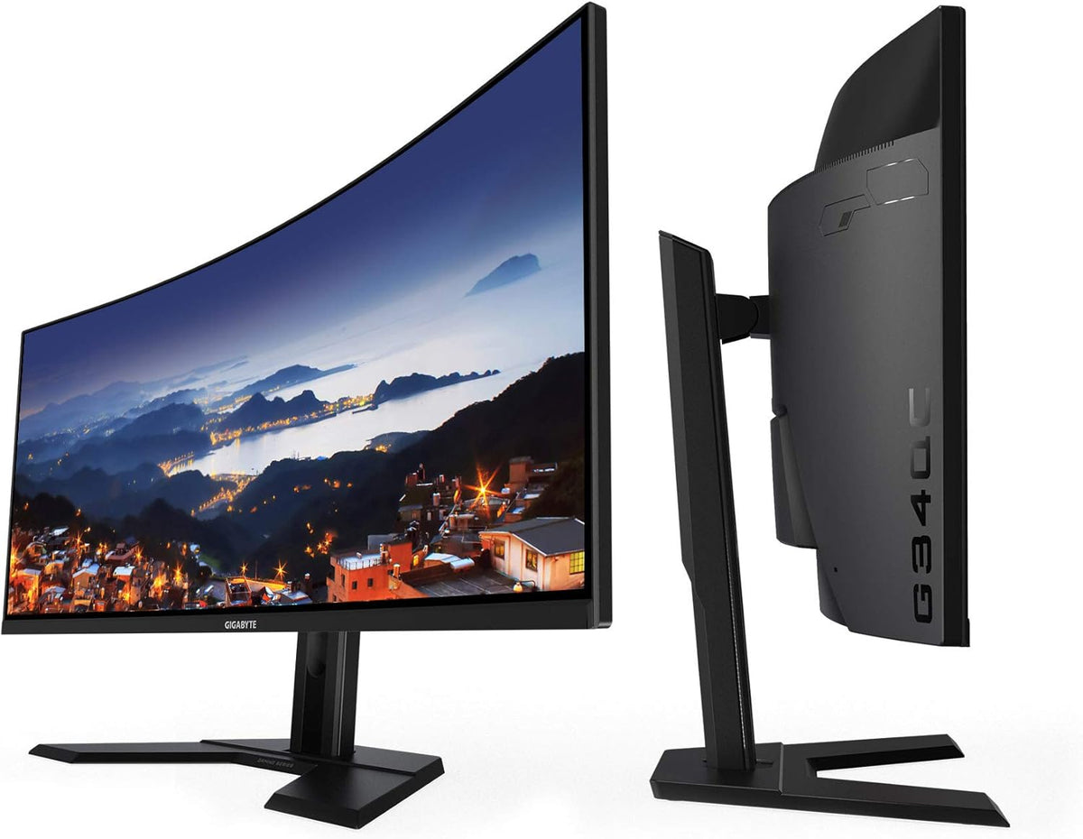 34" 144Hz Ultra-Wide Curved Gaming Monitor, 3440 x 1440 VA 1500R Display, 1ms Response Time, FreeSync Premium, Black L31708