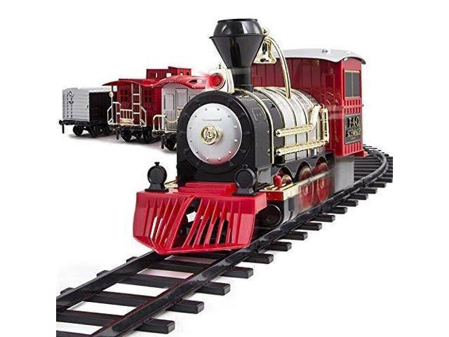 Motorized Train Set with Engine, Cargo, Tracks D898