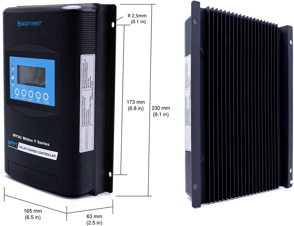 200W Polycrystalline Solar Panel Kit with 30A MPPT Controller T381