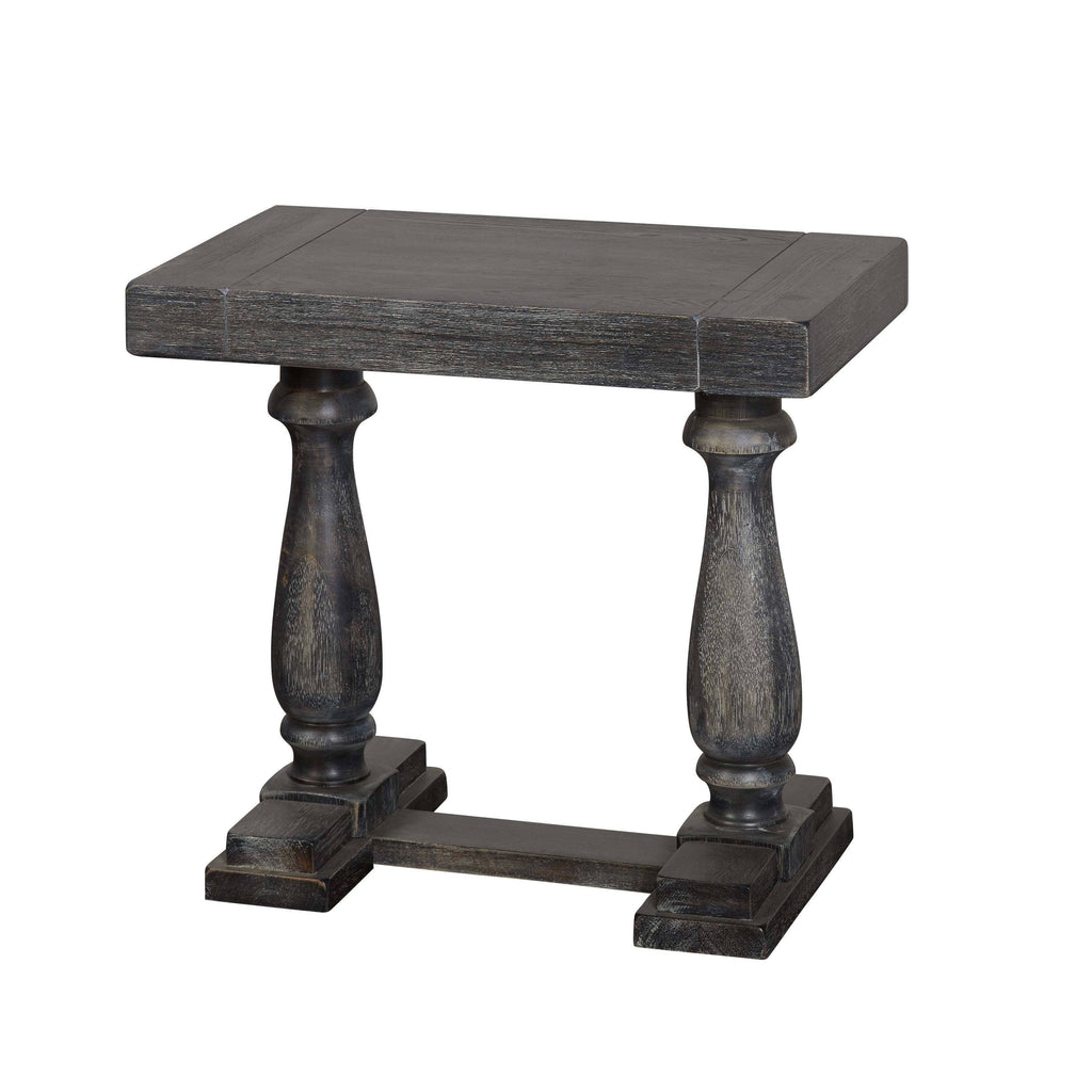 Rustic Brown End Table W17642