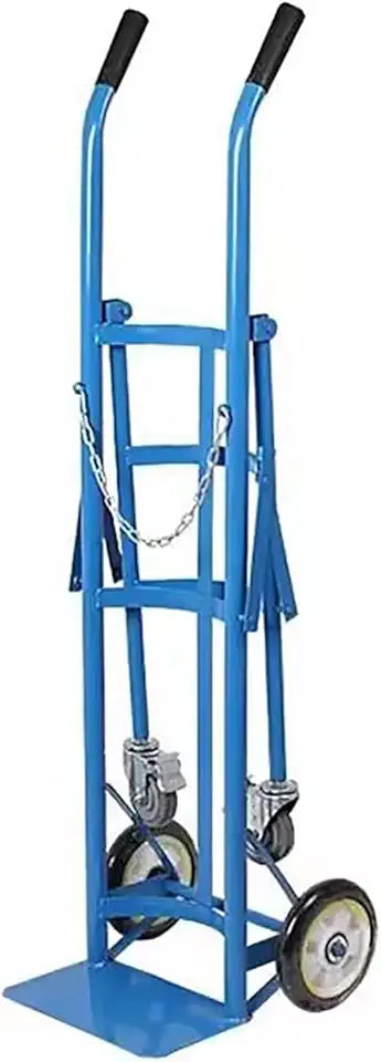 Oxygen Tank Holder Cylinder Carrier Dolly with Wheels Y14306