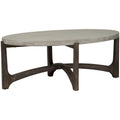 Dark Brown Oval Cocktail Table R9975