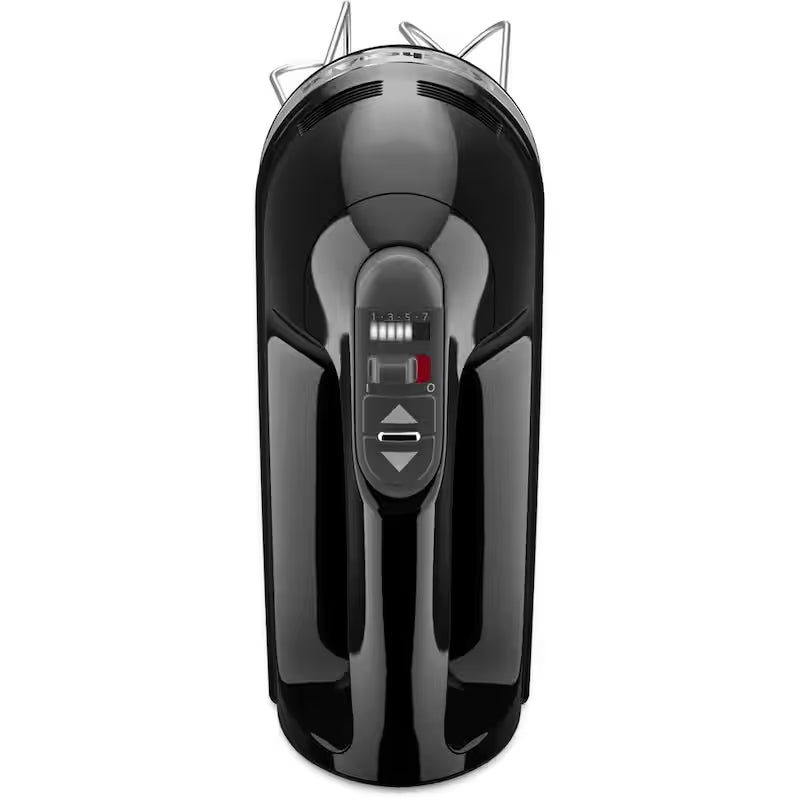 Onyx Black Hand Mixer with Beater and Whisk Attachments U213116