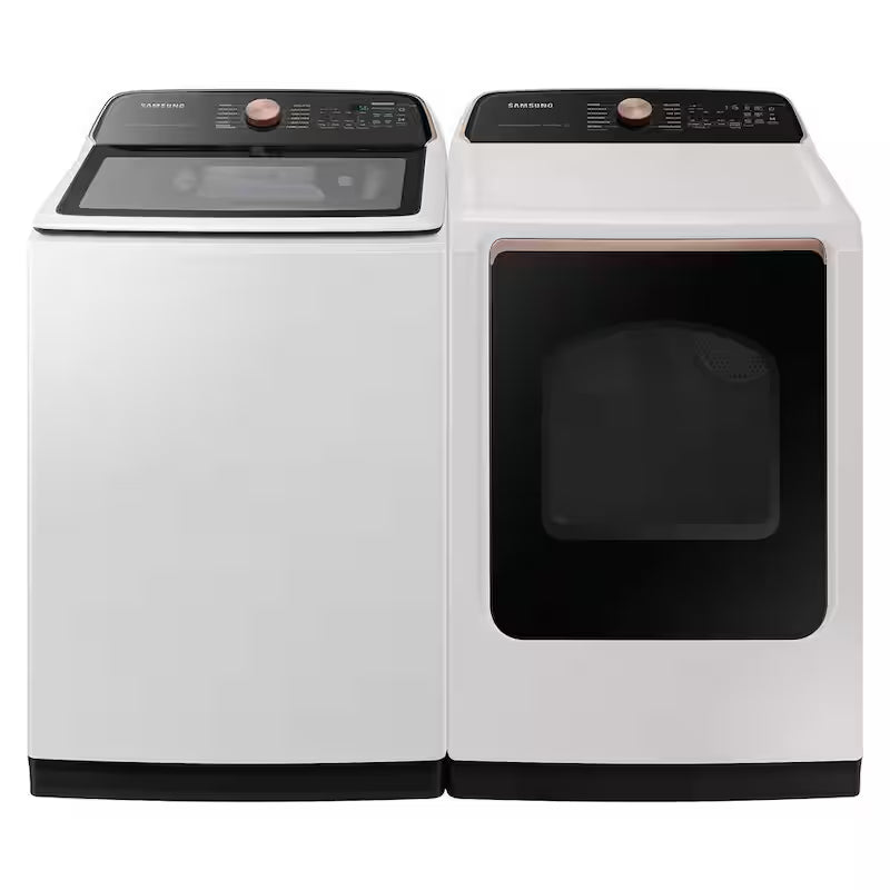 7.4 cu. ft. Vented Smart Gas Dryer with Steam Sanitize+ in Ivory L834