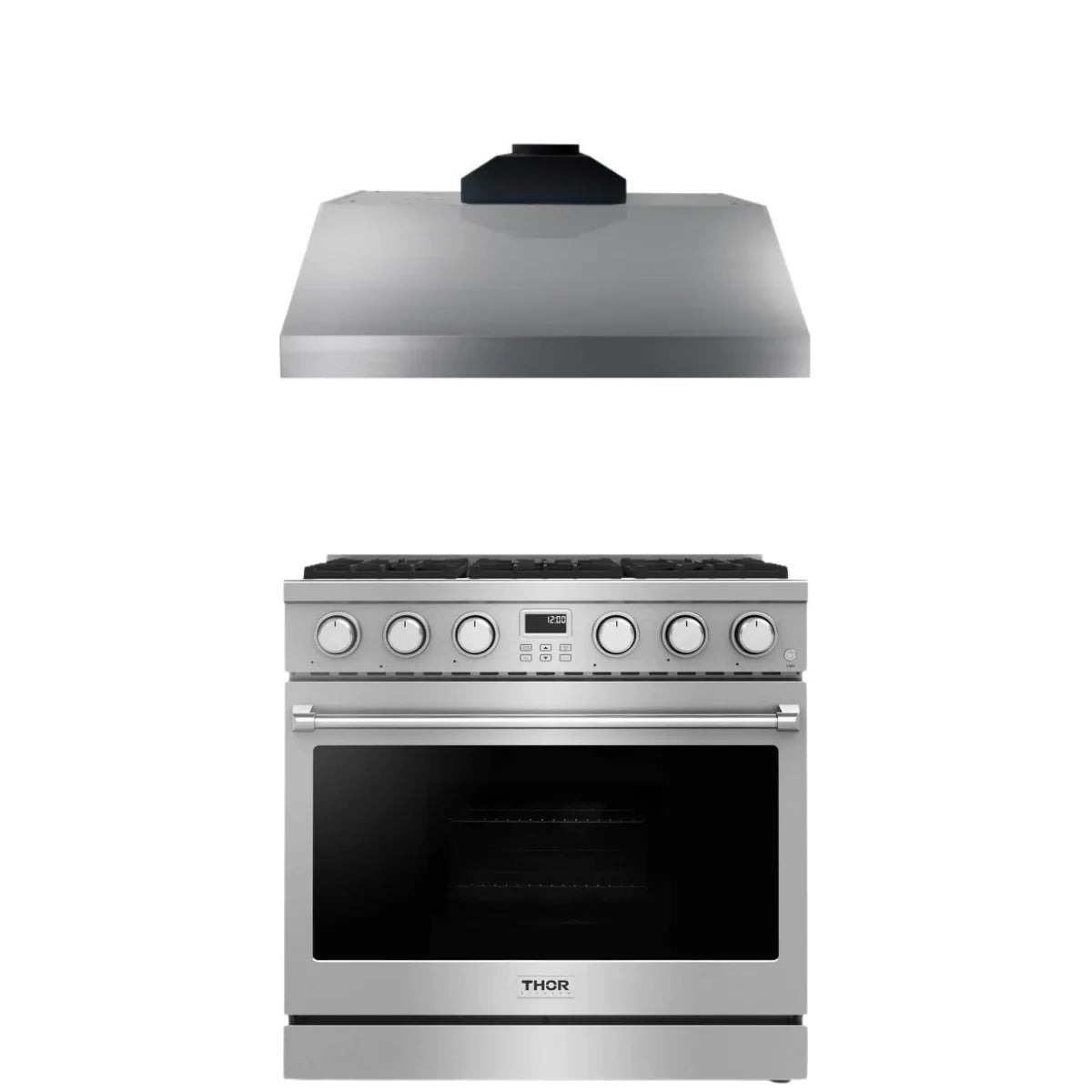 36 Gas Range and Range Hood T920988