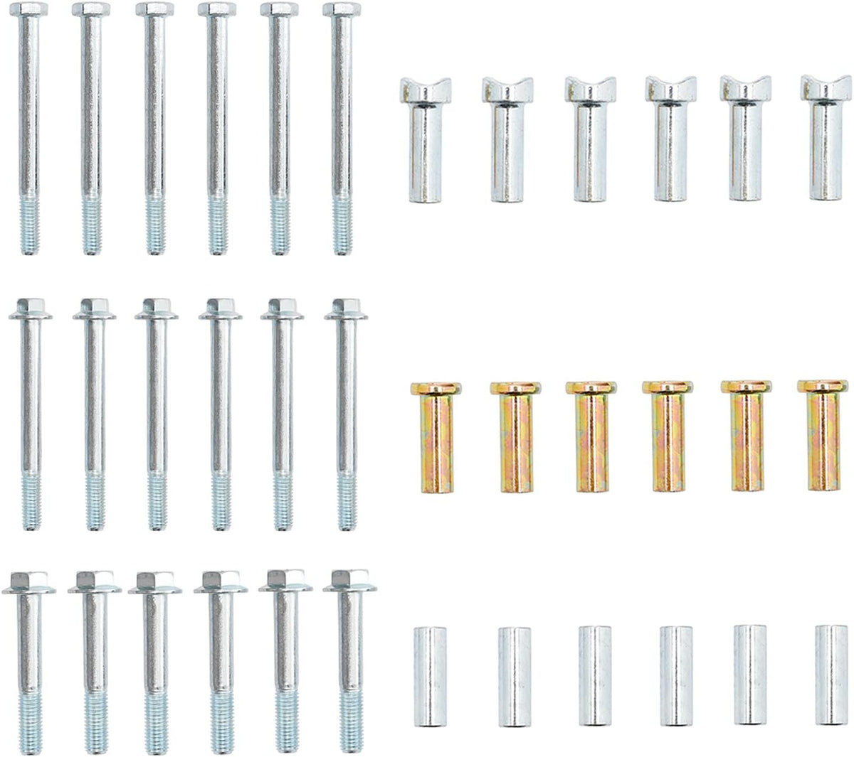 Anti Scalp Deck Wheel Kit Set of 6 Replacement L829