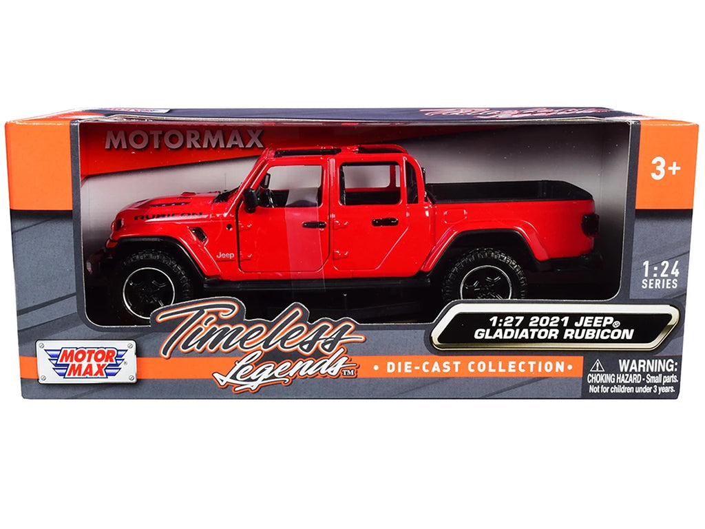 Red Pickup Truck Diecast Model Car Q1191