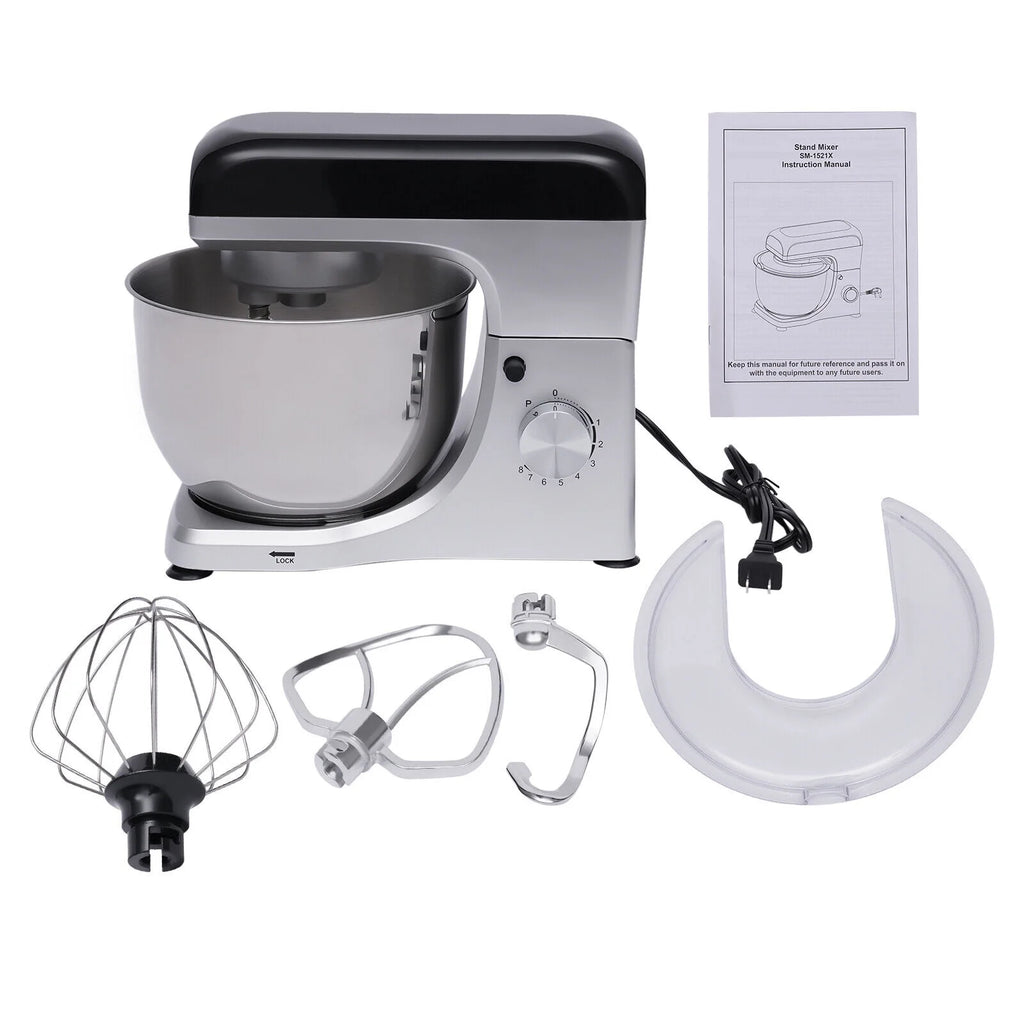 4.5L 1000W Electric Stand Mixer with Hook Attachments Z887447