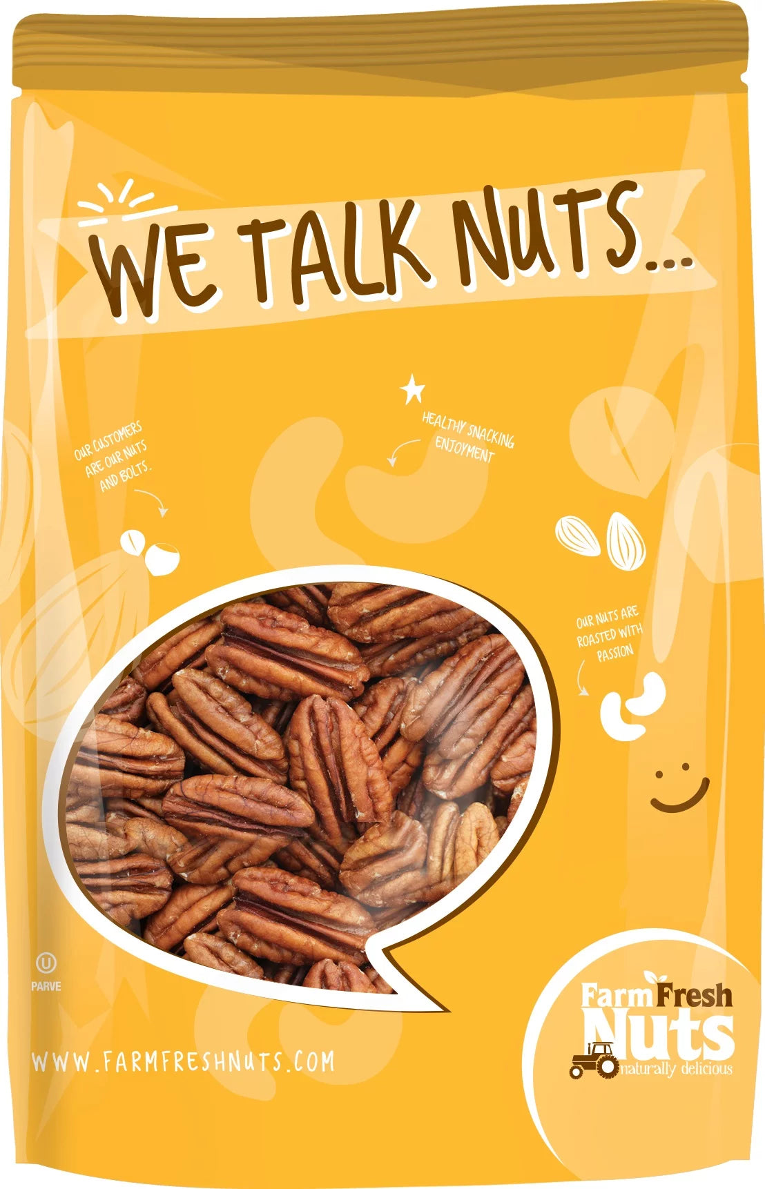 Dry Roasted Salted Pecans D200653