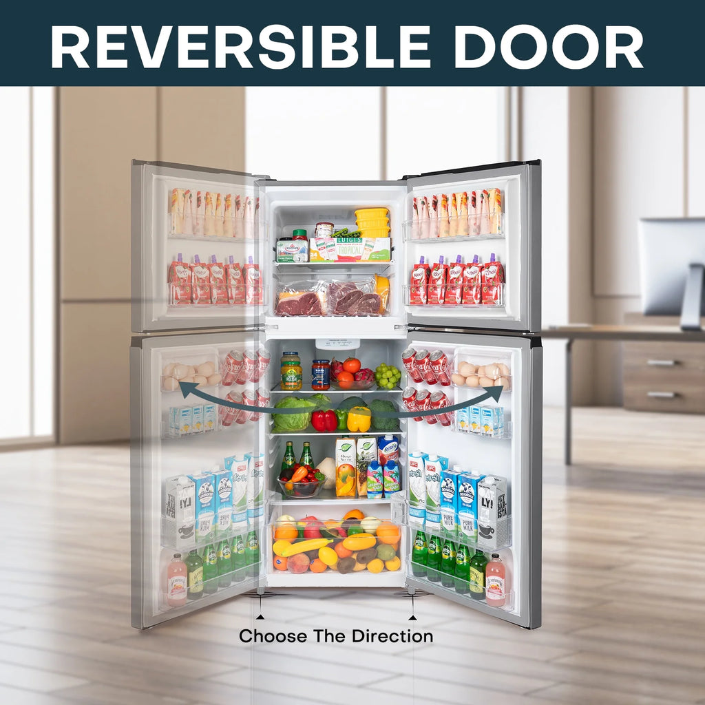 11.6 Cu.Ft. Double Door Fridge with Top Freezer H693450