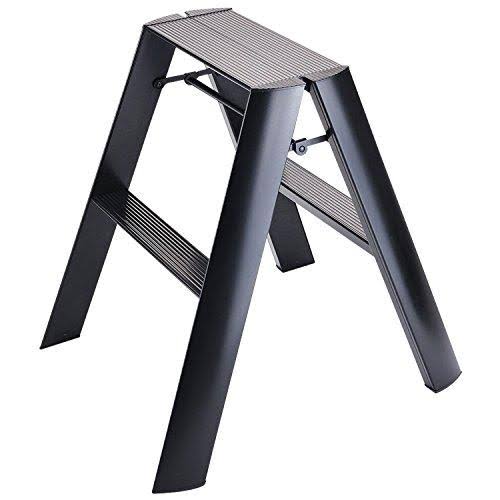 White 2 Step Step Stool H5728