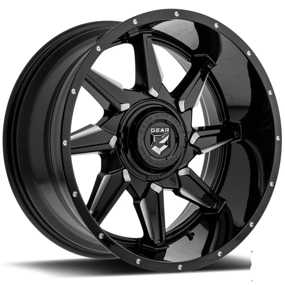Gloss Black Wrath Wheel Y6269