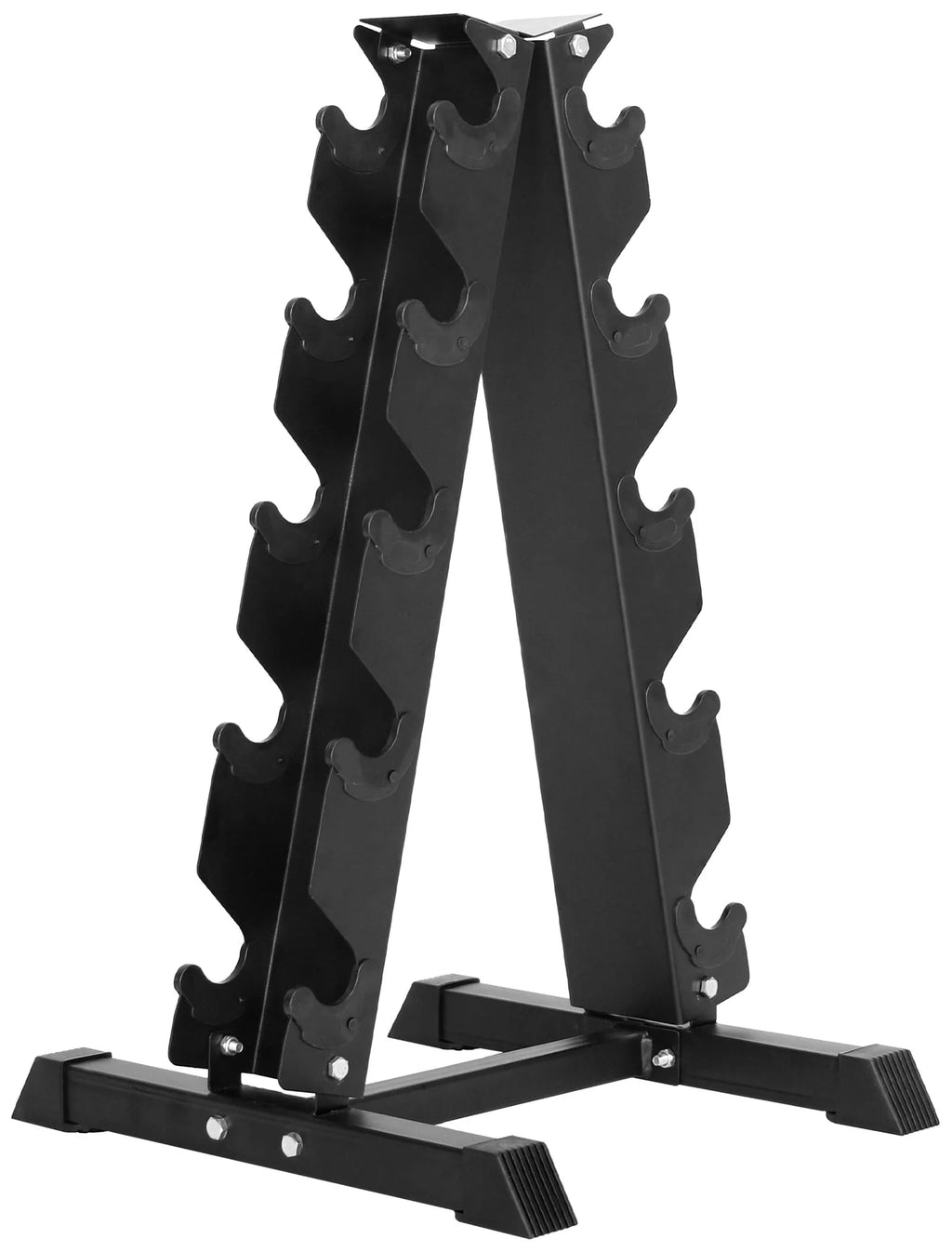 150 LB Dumbbell Set with A-Frame Rack O67347