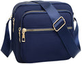Black Nylon Crossbody Bag V2269