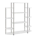 White Wall Unit Bookshelf L1947