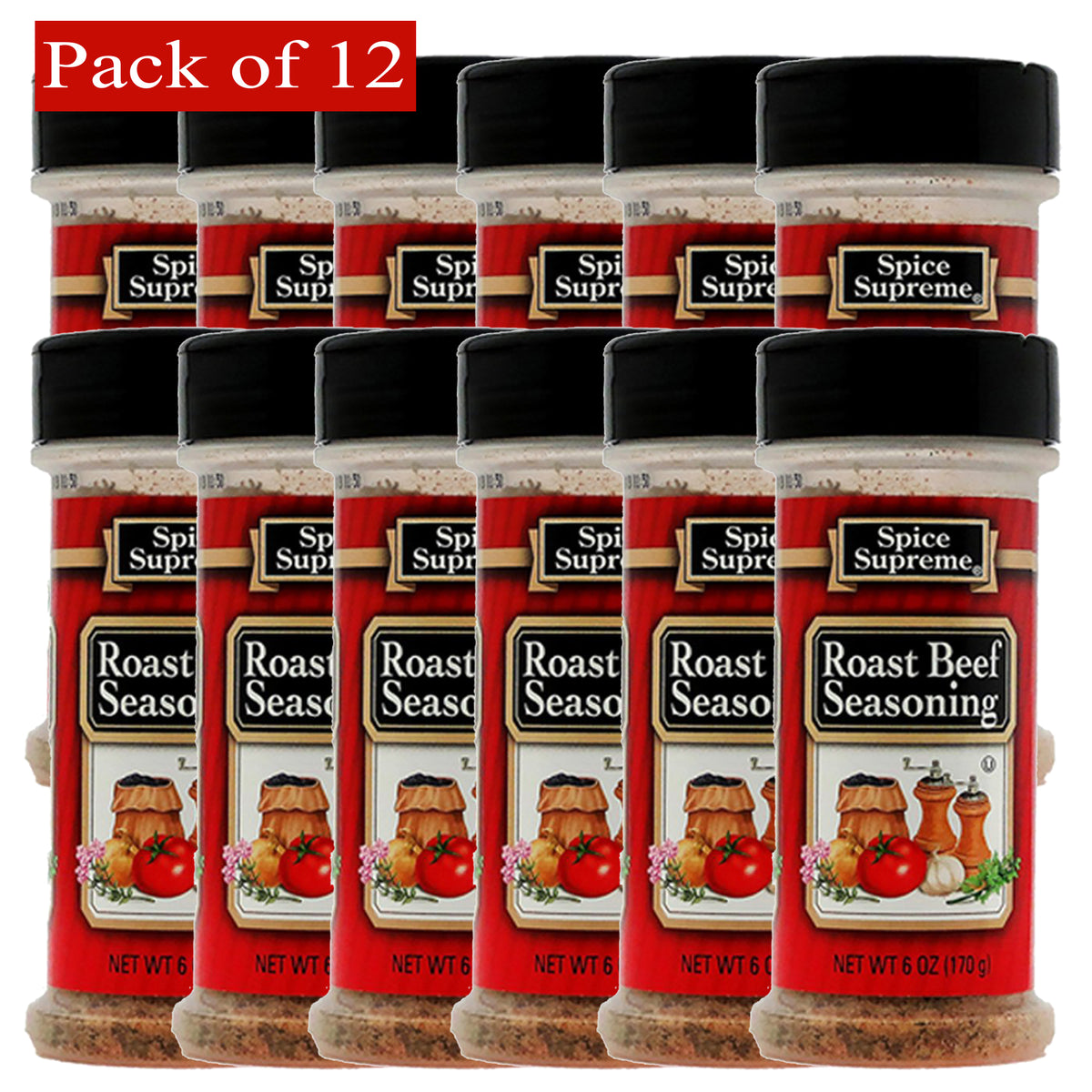 Roast Beef Seasoning 6 Oz Pack of 12 F912236