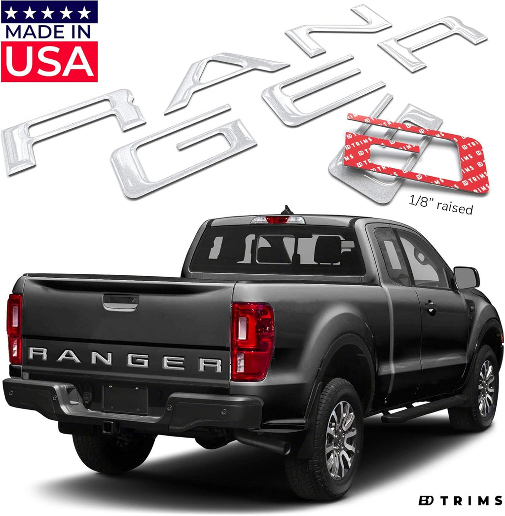 Tailgate 3D Raised Letters Pack of 2 B47740