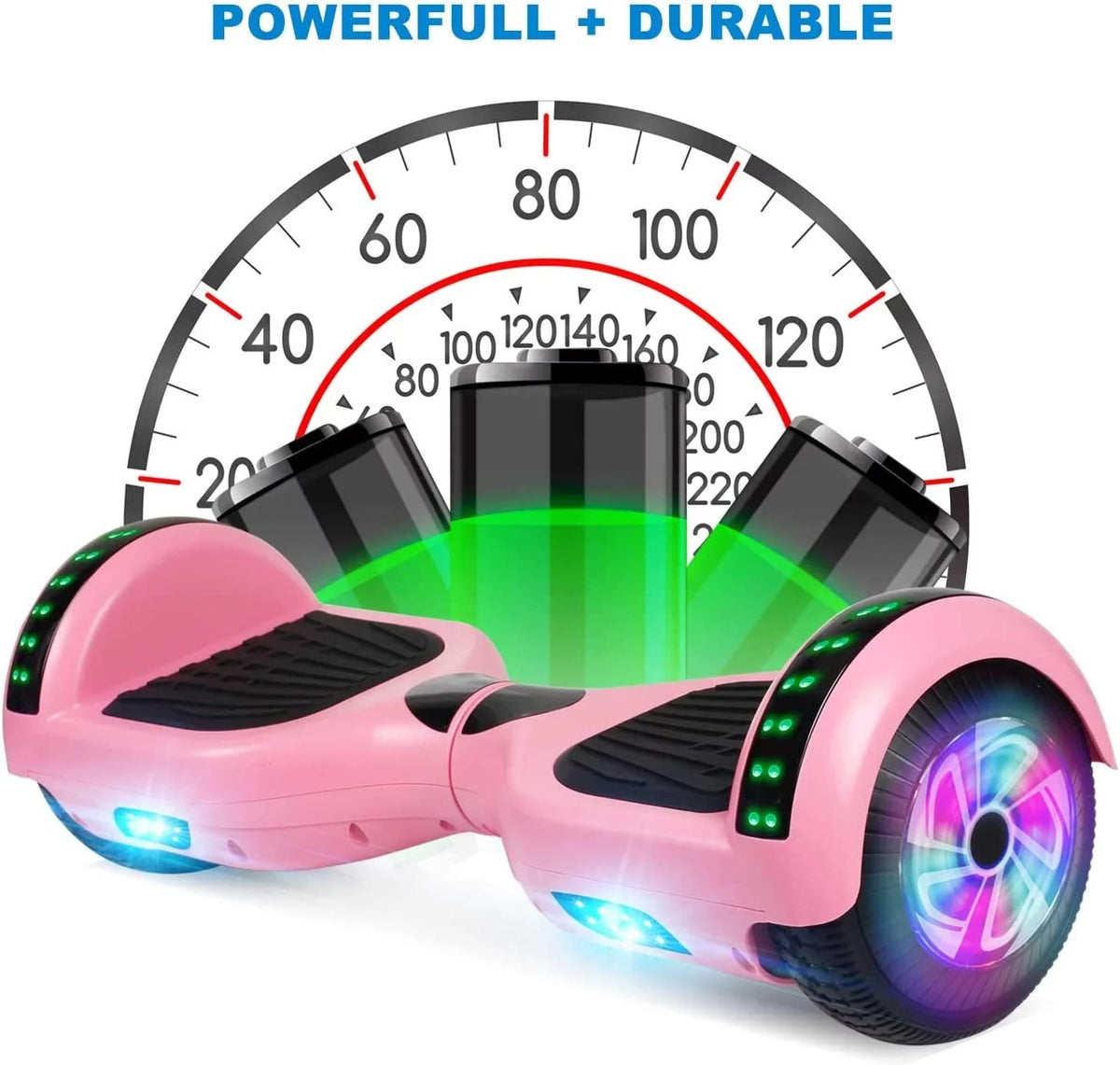 Pink Two-Wheel Self Balancing Hoverboard Q889