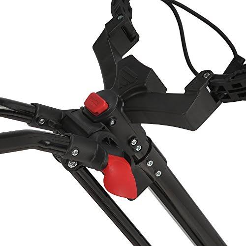 Folding Push Pull Golf Cart Black Red A70079