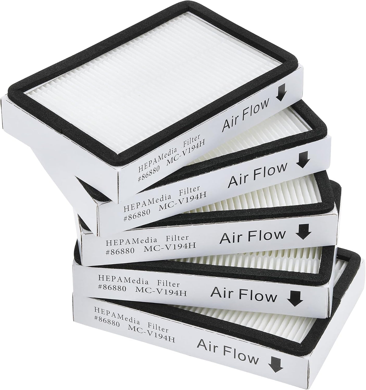 HEPA Media Filter Replacement (Pack of 5) S850