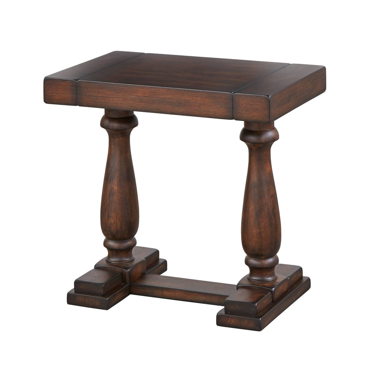 Rustic Brown End Table W17642