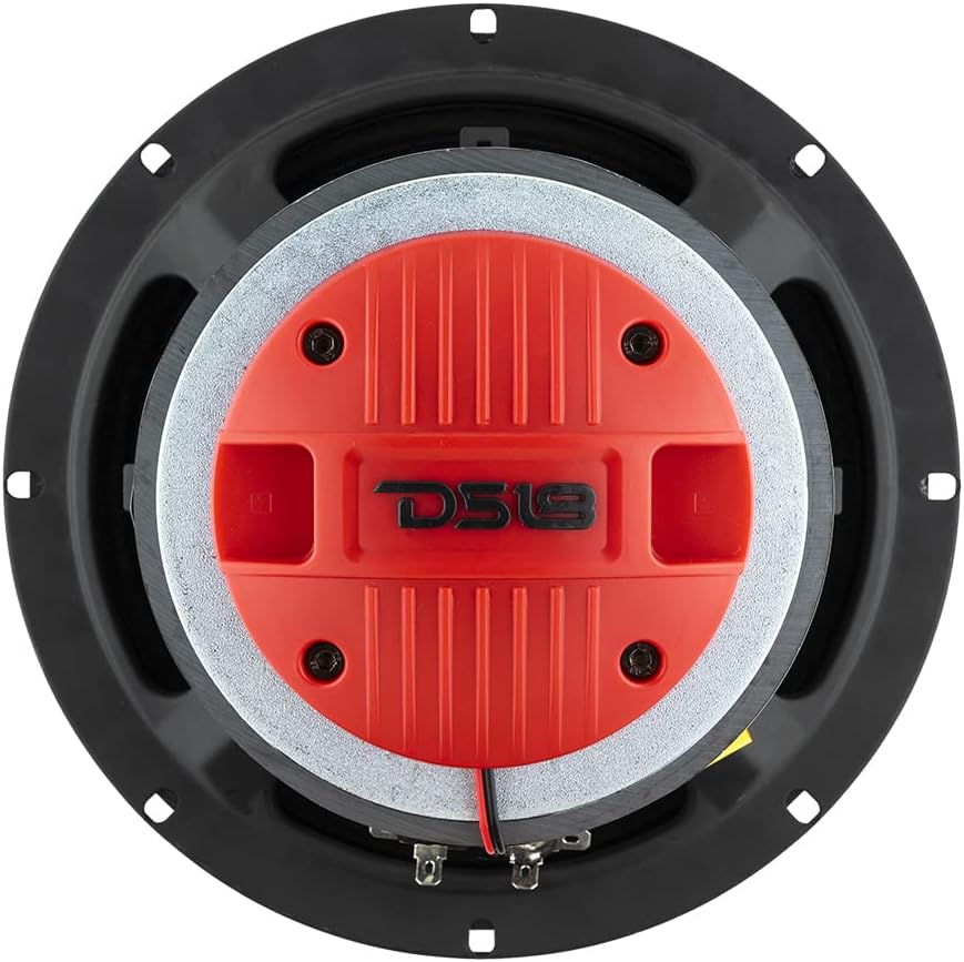 8 Inches Shallow Hybrid Mid-Range Car Audio Loudspeaker with Grill Included 400W Max 200W RMS 4 Ohms E25708