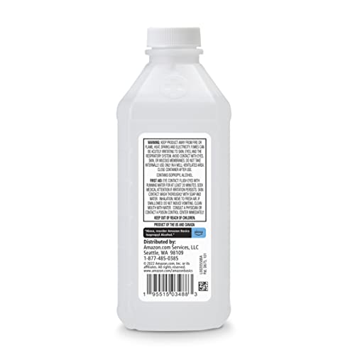 99% Isopropyl Alcohol First Aid 16 Fluid Ounces 1-Pack Y30254