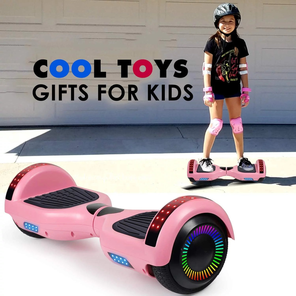 Pink Two-Wheel Self Balancing Hoverboard Q889