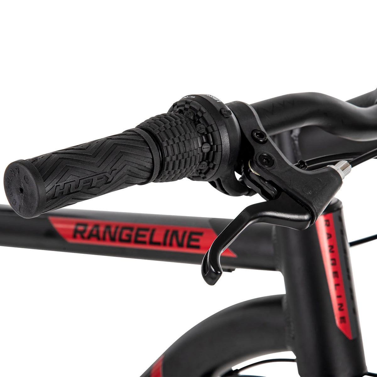 Black and Red Mountain Bikes Z437