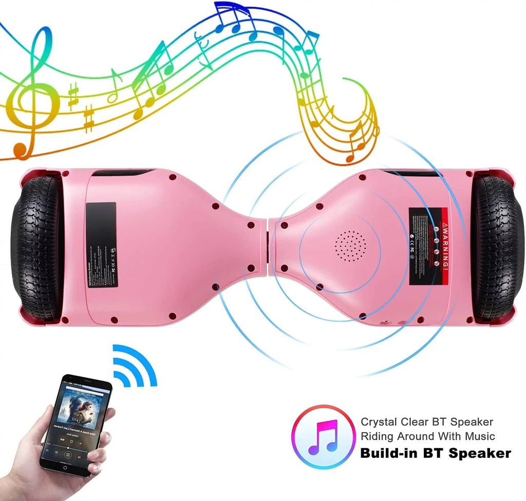 Pink Two-Wheel Self Balancing Hoverboard Q889